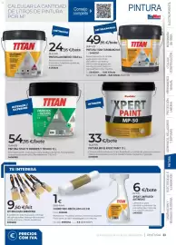 Catálogo BigMat Página 23: Rvalaix xpert paint mp-50 €33,00, Titan pintura t3 paredes y techos €54,95