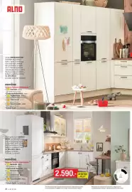 Höffner Prospekt Seite 20: ALNO LANDHAUSKÜCHE €1.399,00, EINBAUKÜCHE €2.590,00
