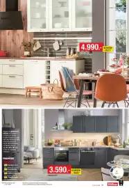 Höffner Prospekt Seite 21: EINBAUKÜCHE €4.990,00, Moderne LANDHAUS-KÜCHE €3.590,00