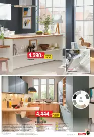 Höffner Prospekt Seite 7: Einbauküche €4.444,00, Einbauküche €4.590,00