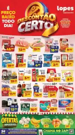 Folheto Lopes Supermercados Página 1