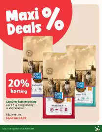 Maxi Zoo folder week 40 Pagina 9: CaroCroc kattenvoeding €13,19