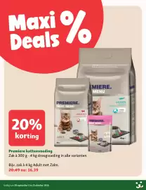 Maxi Zoo folder Pagina 10: Premiere kattenvoeding €16,39