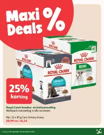Maxi Zoo folder Pagina 7: Royal Canin honden- en kattenvoeding €14,24