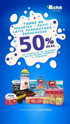 Encarte Bistek Supermercados (válido até 27-09)