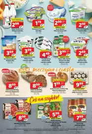 Delfin gazetka Strona 3: Ser Mozzarella tarty Mlekpols €3,69, Śmietana Primo 18% €1,79