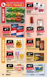 Netto gazetka tydzień 40 Strona 10: Kiełbasa Mistrz Rohus z gęsiną €13,99, Kanapka Meal Quick** €7,99