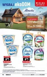 Netto gazetka tydzień 40 Strona 14: Serek puszysty Almette €3,99, Serek wiejski z dodatkiem twarożku Almette €2,99