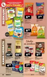 Netto gazetka tydzień 40 Strona 22: Kawa ziarnista Mocca Fix Gold Woseba €55,99, Dżem Anna €4,49
