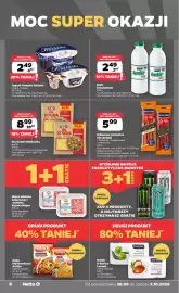 Netto gazetka tydzień 40 Strona 6: Kabanosy Exclusive Tarczyński €5,99, Ser Gouda Mlekovita €8,99