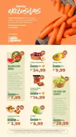 Folheto Oba Hortifruti Página 4: Uva verde sem semente €29,99, Ameixa Importada €24,99