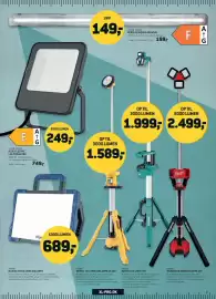 XL-BYG tilbudsavis Side 4: 18W 149,- 1824329 1853176 NORDLUX WORKS ARMATUR LED. IP65. 18W. Plast. L126,60xH9×88,5 cm. 2x18W