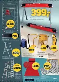 XL-BYG tilbudsavis Side 9: Jumbo Murerbuk €499,00, Sydvesta Spaghettimåtte €1.899,00