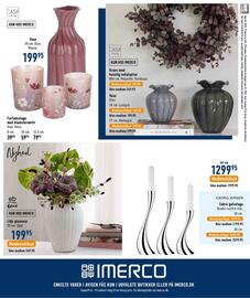Imerco tilbudsavis Side 16: Eb Lilje glasvase €199,95, Casa Living Vase €199,95