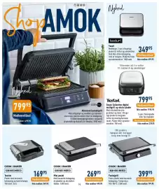 Imerco tilbudsavis Side 14: Bodum Toasti €349,95, Tefal Snack Collection digital multigrill og ekstra plader €799,95