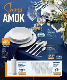 Imerco tilbudsavis Side 3: Shop AMOK BOWE 2-pak 29995 Medlemstilbud Ikke medlem 499,95 eb erik bagger KUN HOS IMERCO XO glas