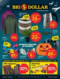 BigDollar tilbudsavis Side 1: Wilfa el-kedel €219,00, Lanterne €69,00