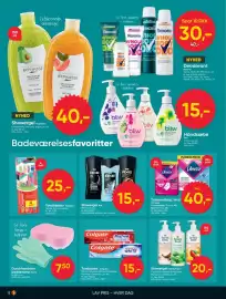 BigDollar tilbudsavis Side 12: Every duschhandsker, badesvamp €7,50, Axe showergel €15,00