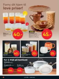 BigDollar tilbudsavis Side 4: Glaskrukke €40,00, Kotikulta Madopbevaring €20,00