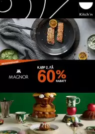 Kitch'n kundeavis uke 39 Side 1: MERKEVAREDAGER M MAGNOR KJØP 2, FÅ 60% RABATT Kitch'n