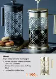 Kitch'n kundeavis uke 39 Side 5: Magnor Cape presskanne champagne €1.199,00