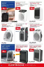 Hubo folder Pagina 12: Ventilatorkachel Lio €24,99, Warme luchtblazer moesson €24,99