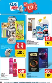 Carrefour folder Pagina 20: Durex condooms Intensity €15,44, Haarproducten Bed Head €19,49