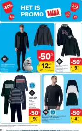 Carrefour folder Pagina 34: Bio T-shirt lange mouwen en ronde of Tunesische hals voor heren €4,99, Hoodie voor heren €9,99