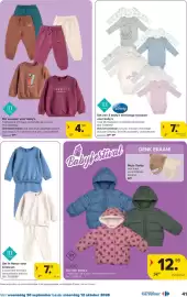 Carrefour folder Pagina 41: Jas voor baby's €12,99, Set van 3 body's met lange mouwen voor baby's €7,99