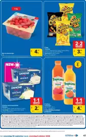 Carrefour folder Pagina 47: Box kerstomaatjes €4,99, Griekse zuivelspecialiteit Danone €2,95