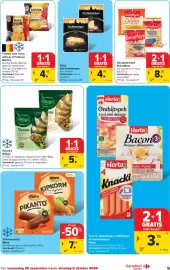 Carrefour Market folder week 40 Pagina 9: Frituursnacks Mora €7,64, Gyoza's Bibigo €5,15