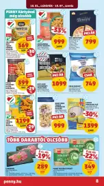 PENNY akciós újság hét 40 Oldal 10: Fagylakoma sajtos grissini €999,00, Penny hullámos hasáb-burgonya €399,00