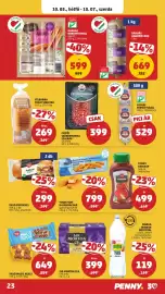 PENNY akciós újság hét 40 Oldal 27: Félbarna toast szeletek €269,00, Your fish! halrudacska €799,00