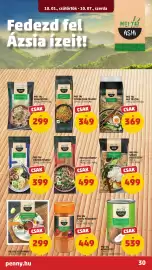 PENNY akciós újság hét 40 Oldal 34: Mei Tai Asia Summer Roll Wrappers €299,00, Mei Tai üvegtészta €299,00