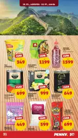 PENNY akciós újság hét 40 Oldal 35: Mei Tai Asia vanilla ice cream mochi €999,00, Bami Goreng Csirkével €1.199,00