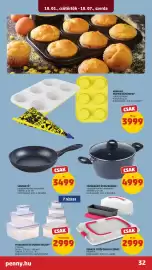 PENNY akciós újság hét 40 Oldal 36: Frissentartó doboz készlet €2.999,00, Főzőedény üvegfedővel €4.999,00