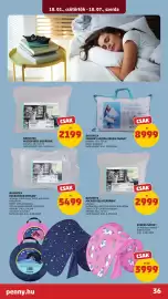 PENNY akciós újság hét 40 Oldal 40: Gyerek sátor €3.999,00, Naturtex microfiber fél párna €2.999,00