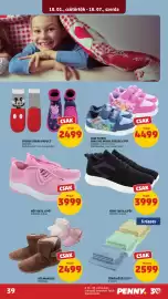 PENNY akciós újság hét 40 Oldal 43: Paw patrol dino the movie gyerek cipő €4.499,00, Férfi textil cipő €3.999,00