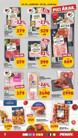 PENNY akciós újság hét 40 Oldal 5: Karát sonka €399,00, Karát csirkemell sonka €329,00