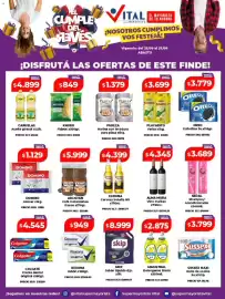 Catálogo Supermayorista Vital Página 1: Oreo galletitas €3.779,00, Rexona jabón €949,00