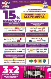 Catálogo Supermayorista Vital Página 3: EL VIGENCIA FIN DE SEMANA: DEL 25 AL 27/09 CUMPLE DEL ЯLEVÉS 15% DESCUENTO TODO