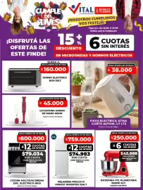 Catálogo Supermayorista Vital Página 6: Vtl batidora planetaria €250.000,00, Philco heladera n ofrost inverter €759.000,00