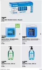 Biltema reklamblad Sida 30: Spolarvät ska, färdigblandad €44,90, Liquid Soap Fresh €12,90