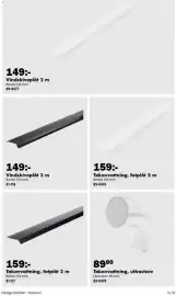 Biltema reklamblad Sida 9: Vindskiveplåt 2 m €149,00, Takavvattning, fotplåt €159,00