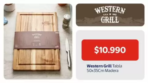 Catálogo Lider Página 2: Western Grill Tabla €10.990,00