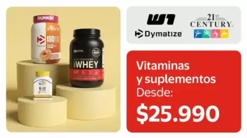 Catálogo Lider Página 20: Vitaminas y suplementos €25.990,00