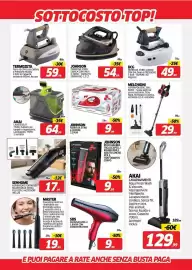 Volantino Telitaly settimana 39 Pagina 8: Melchioni Aspirapolvere 2in1 €29,99, Johnson ferro da stiro €54,99