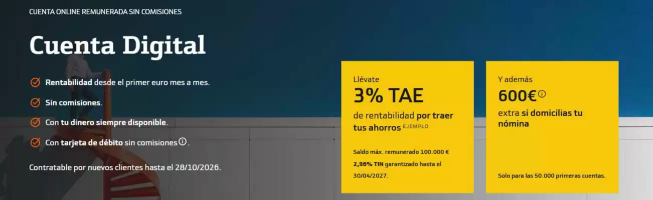 Bankinter (válido hasta el 28-10)