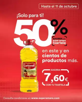 SUPER AMARA (válido hasta el 11-10)