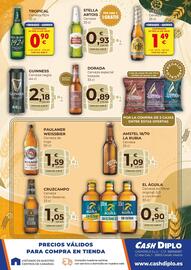 Folleto CashDiplo Página 2: Dorada - cerveza especial tostada €0,89, Gran reserva - cerveza €1,05